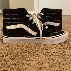 Black Hightop vans